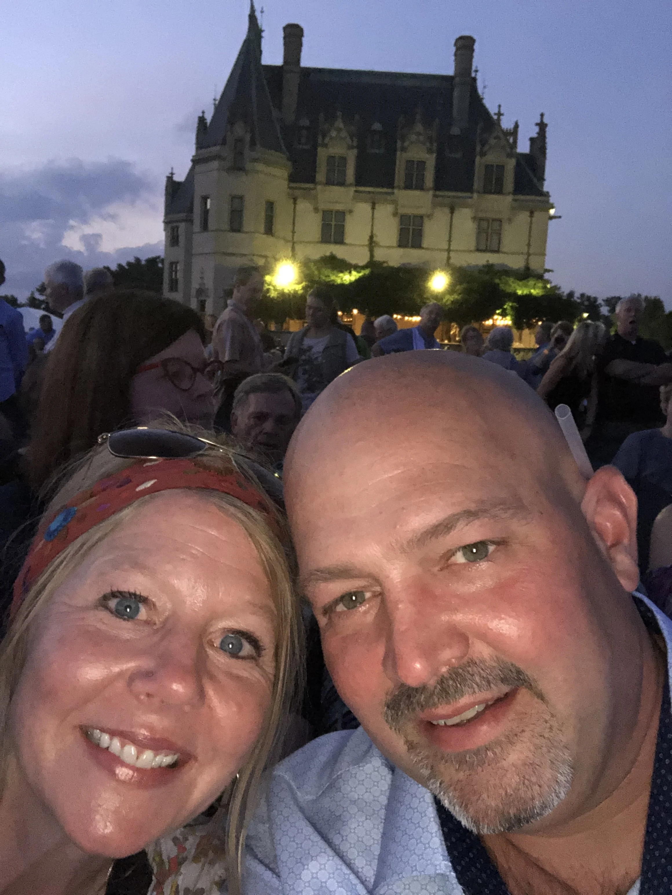  At the Steven Curtis Chapman concert at Biltmore where he sang a song we had in our wedding—“I Will Be Here” (linked above). 